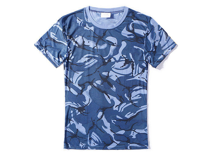 army t shirt blue