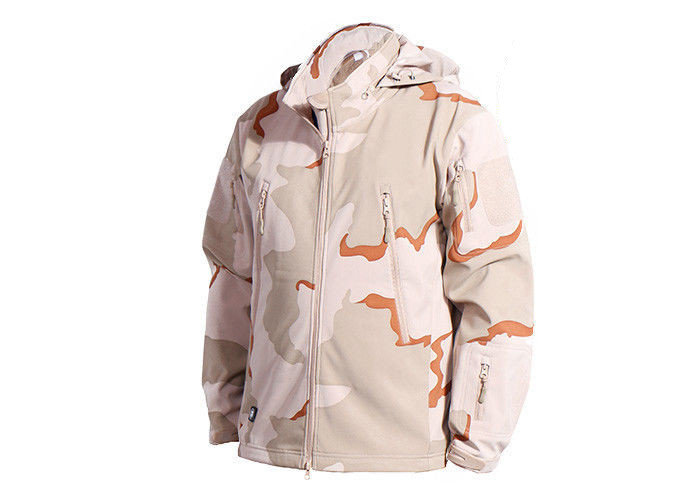 3 Color Desert Men Tactical Military Winter Fleece Hooded Outdoor