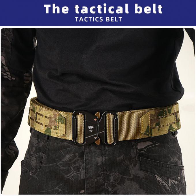 2 Inch Nylon Tactical Belts Quick Release Metal Buckle Military