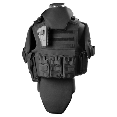 Self Defense NIJ IV Military Tactical Vest Full Body Oxford Impact Cushioning