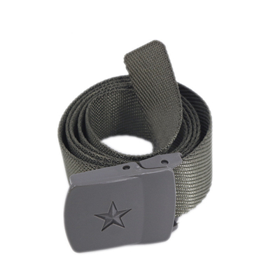 5cm Outdoor Hunting Gear 125cm Nylon Tactical Belt Metal Buckle
