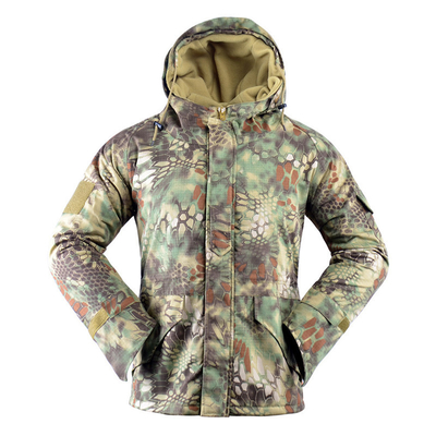 Woven Fabric Military Winter Coat Camouflage G8 Camo Windbreaker Jacket
