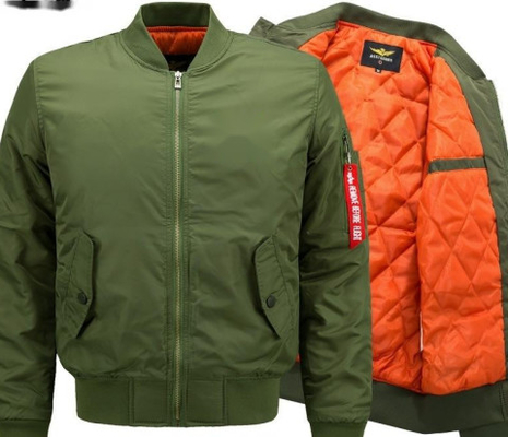 Breathable Windproof Combat Military Winter Coat Polyester Shell