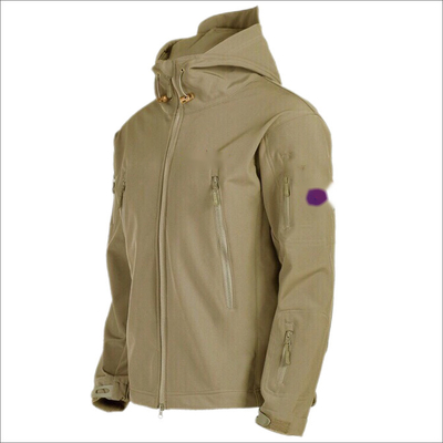 S-4XL Winter Military Combat Uniform soft shell fleece jacket