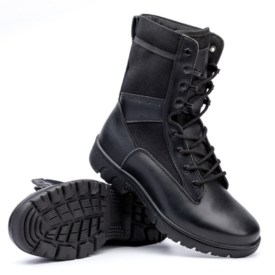 Shockproof Tactical Military Leather Boot Antibacterial Moisture Proof Army Training Boots