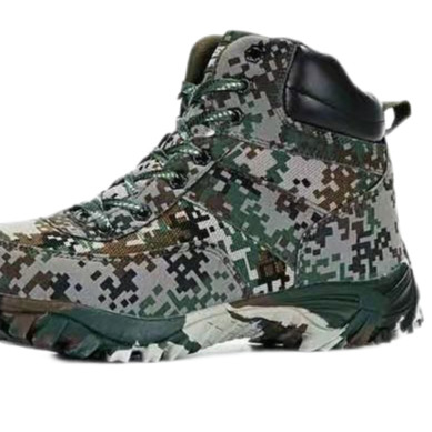 Canvas Camouflage Cotton Military Leather Boots Warm Windproof