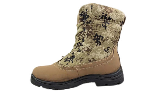 Mens Camouflage Military Training Boots Waterproof Breathable