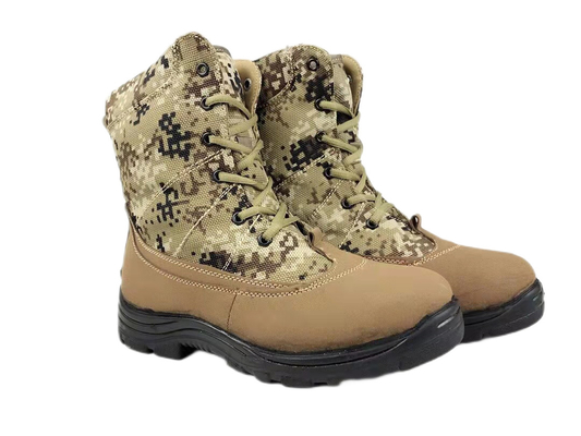 Slip Resistant Breathable Military Leather Boots