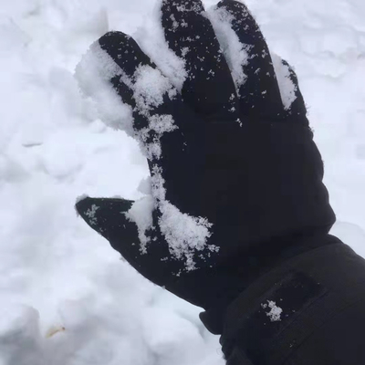 Fiber Synthetic Cotton Waterproof Riding Gloves Anti Slip Plain Dyed