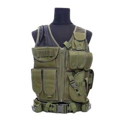600D Camouflage Hunting Tactical Vest Breathable Army Combat Vest