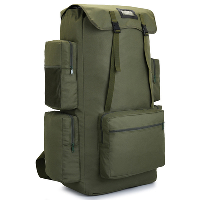 130L Waterproof Camo Backpack Oxford Fabric Softback Polyester