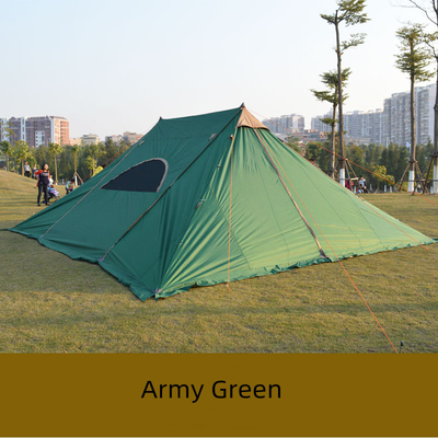 Large Camping Tent 8 People Super Curtain Shading Camping Tent Waterproof Tents Camping Outdoor Family