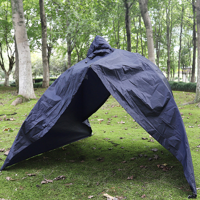 Diagonal Bracing Waterproof Single Tent Canopy Raincoat UV Resistant