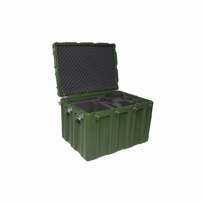 LLDPE Foldable Military Camping Gear Box Rotomolded Waterproof