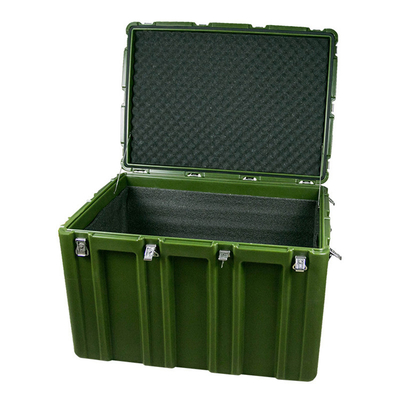 LLDPE Foldable Military Camping Gear Box Rotomolded Waterproof