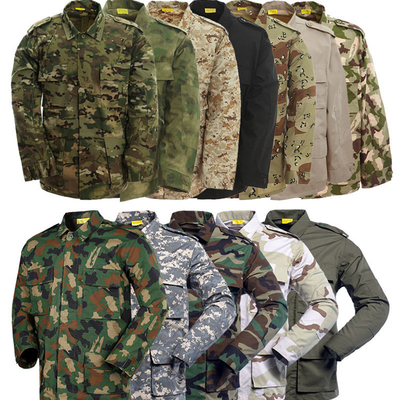 Multicam BDU Military Camouflage Uniform Polyester Cotton Scratch Resistant