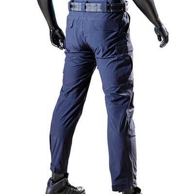 Security Guard Military Navy Blue Combat Uniform 92% Nylon 8% Spandex