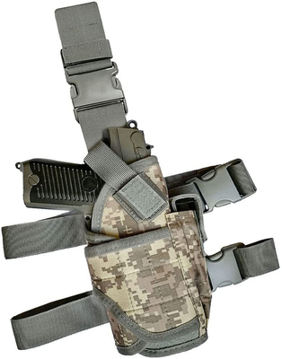 Polyester Military Tactical Backpack Quick Release Buckle Tactical Leg Holster 0.3KG