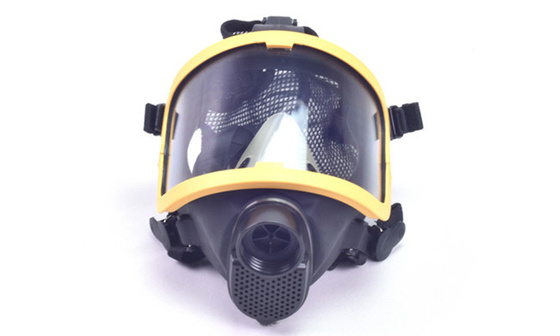 Industry Protective Fire Fighting Gas Mask Anti Fogging Full Face Gas Mask