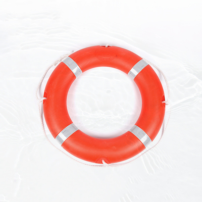 2.5Kg Polyethylene Foam Adult Swimming Ring Lifebuoy Orange Red