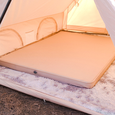 30D Knitted Self Inflatable Camping Mattress 5cm Air Bed Mattress