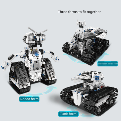 600 Parts Modern Military Models Robot 25*13*22.6cm 2.4Ghz Remote Control