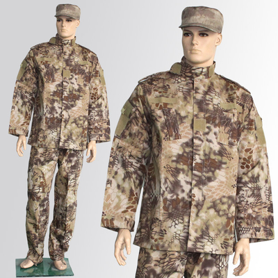 XS-2XL Flame Retardant Military Camo Army Uniform ACU Python Desert Army Uniform