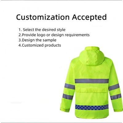 Breathable Fluorescent Long Sleeve Work Shirts Sun Protection Mesh Fabric Fluorescent Safety Shirts