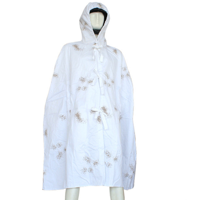 Cotton Snow Camouflage Clothing Three Piece White Ghillie Suit