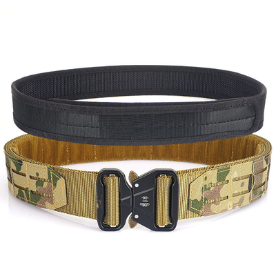 2 Inch Nylon Tactical Belts Quick Release Metal Buckle Military Tactical Hunting Combat Belt