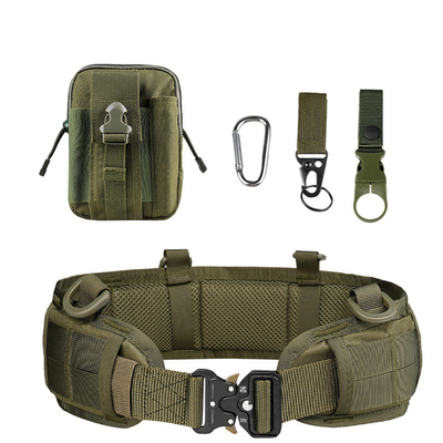 CP Camouflage Tactical Waist Strap Belt Military Tactical Hunting Combat Belt