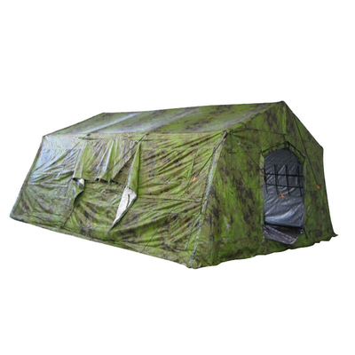 30㎡ Waterproof Windproof Frame Tent Command Field Folding Camouflage Tent