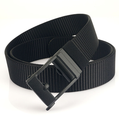 Adjustable 120cm Nylon Military Belt Zinc Alloy Automatic Buckle Battle Belt Tactical