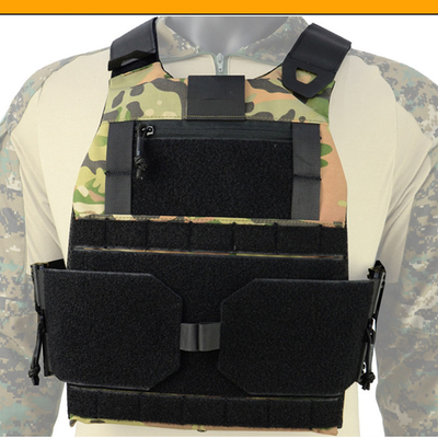 Lightweight Quick Release Military Tactical Vest With Front And Rear EVA Guards