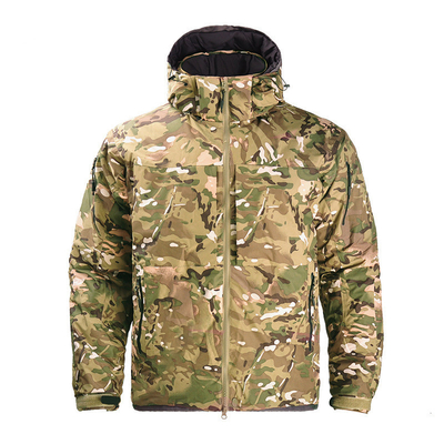 90% White Duck Down Tactical CP Camouflage Waterproof Jacket Suit