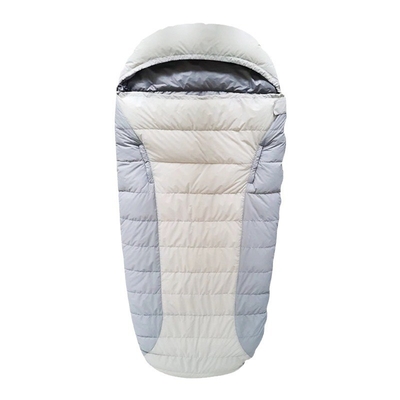 3000G Sleeping Bag White Duck Down Sleeping Bag Outdoor Camping Splicable