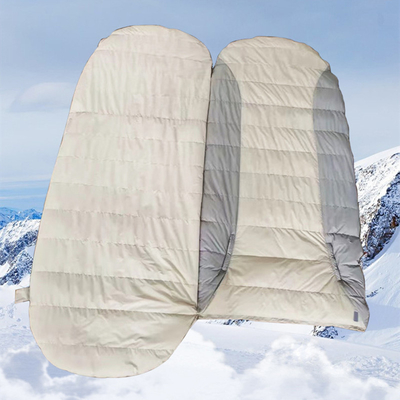 3000G Sleeping Bag White Duck Down Sleeping Bag Outdoor Camping Splicable