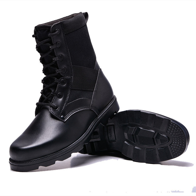 Outdoor 07 Microfiber Leather Army Basic Boots Wear Resistant Waterproof