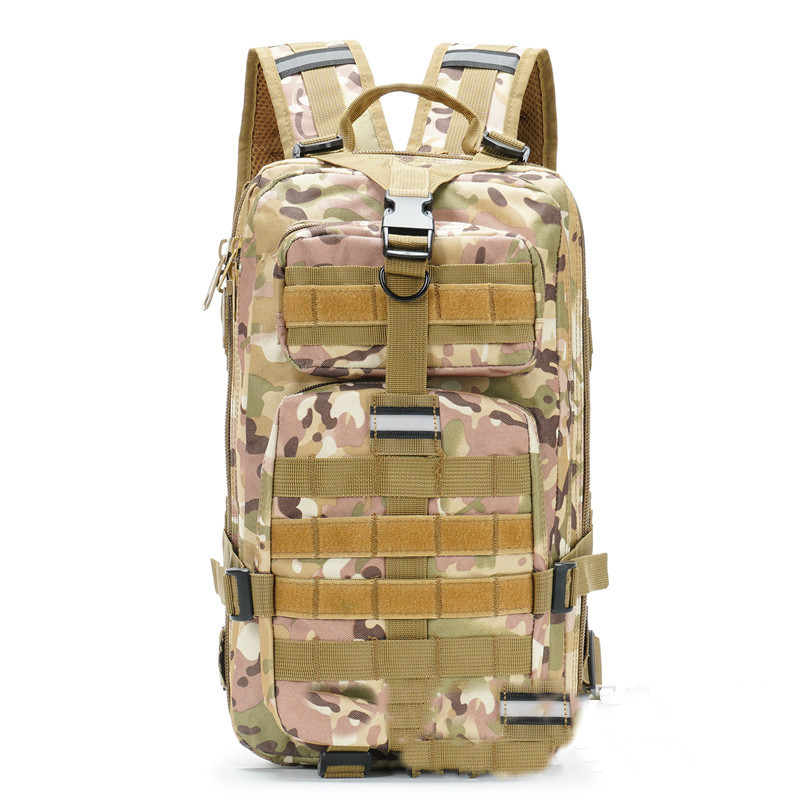 3P 28L Military Tactical Backpack Nylon Polyester Lining Camouflage