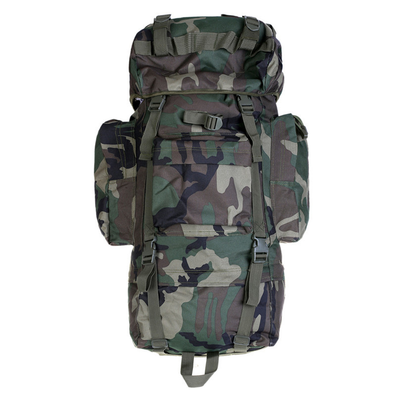 65L Military Camo Backpack Nylon Large Military Backpacks Waterproof 70*30*25CM