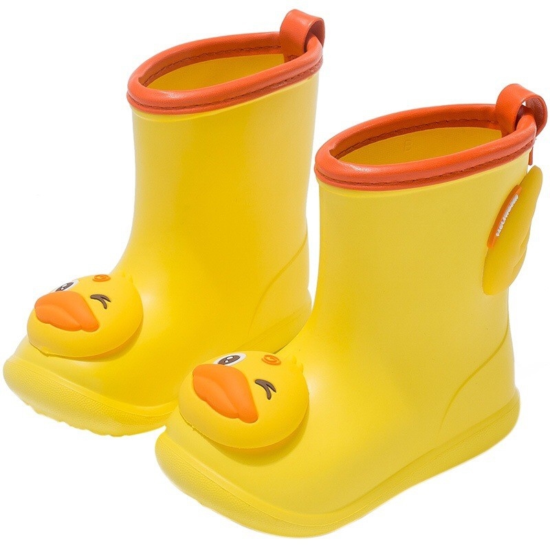 Children'S Rain Boots Anti-Slip Cute Outdoor Fishing Gear Summer Water Shoes Rubber Shoes
