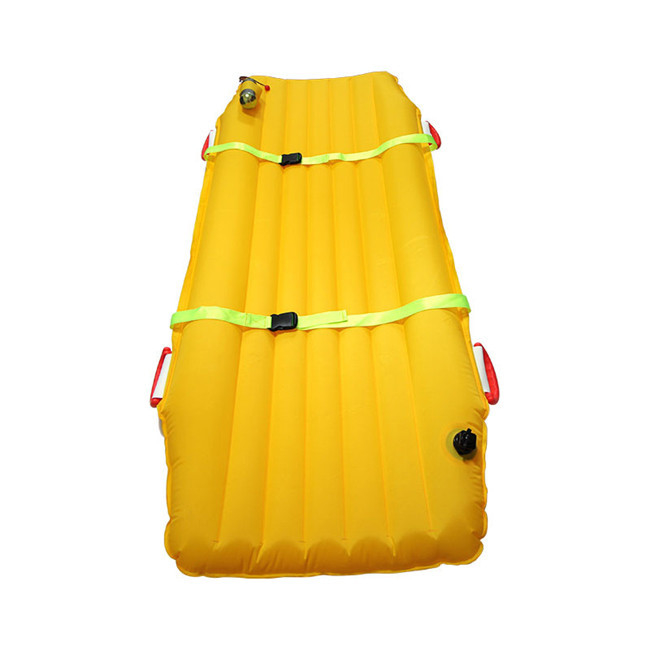 TPU Composite Fabric Outdoor Fishing Gear Water Rescue Inflatable Floating Stretcher