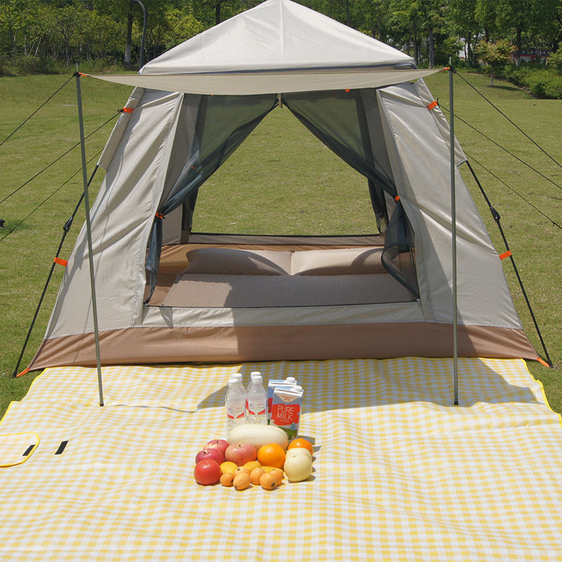 Automatic Quick Opening Tent Thickened Outdoor Camping Home Four Sided Tent