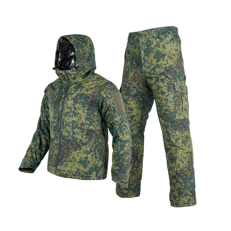 Thermostatic Russian Tactical Military Camouflage Uniforms Thermo Reflective