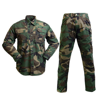 Tactical Camouflage Combat Uniform Custom Military Woodland Camouflage Uniform